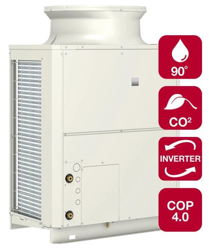 MITSUBISHI ELECTRIC ECODAN QAHVNP500YAHPB MONOBLOC ΑΝΤΛΙΑ ΘΕΡΜΟΤΗΤΑΣ